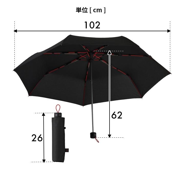 マブ 折り畳み傘 高強度折りたたみ傘 ストレングスミニR SMV-4179 アンブレラ かさ umbrella カサ 軽量 大きい コンパクト 軽量丈夫 メンズ レディース 60cm｜aqua-inc｜15