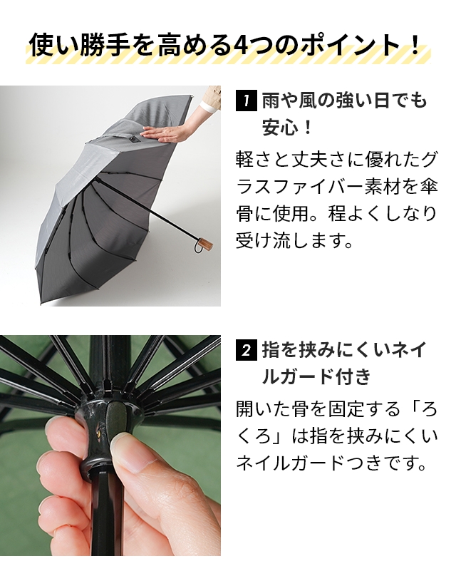 mabu（マブ） 折りたたみ傘 軽量12本骨折りたたみ傘 江戸 雨傘 和傘