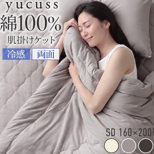 ナイスデイ 肌掛け布団 セミダブル 綿100 春 夏 秋 冬 オールシーズン