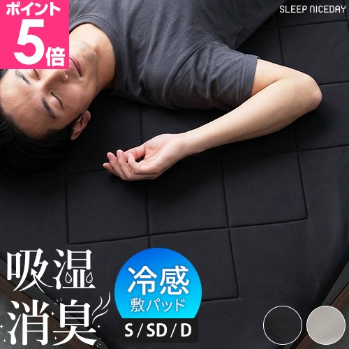 ナイスデイ スリープナイスデイ シリカゲル入りウレタンのもちもち冷感