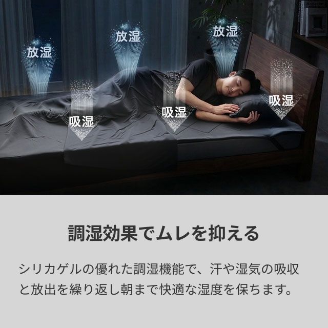 ナイスデイ スリープナイスデイ シリカゲル入りウレタンのもちもち冷感