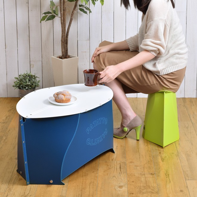 SOLCION（ソルシオン） 折りたたみテーブル アウトドア PATATTO TABLE