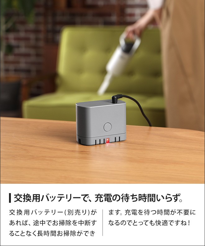 コードレスクリーナー Ver.3 C030 | プラスマイナスゼロプラス