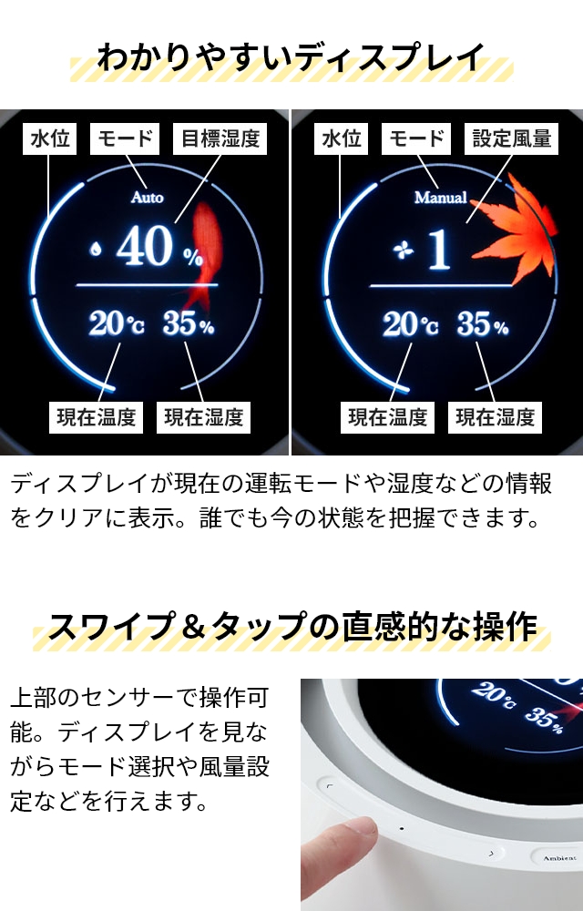 BALMUDA（バルミューダ） 専用収納袋の特典付 加湿器 レイン BALMUDA