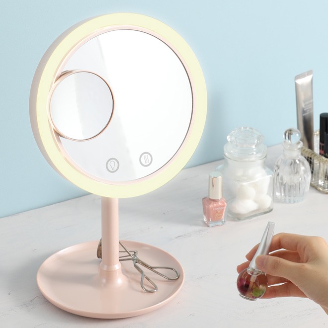 FESTINO（フェスティノ） LEDミラー 女優ミラー エアリーメイクファン