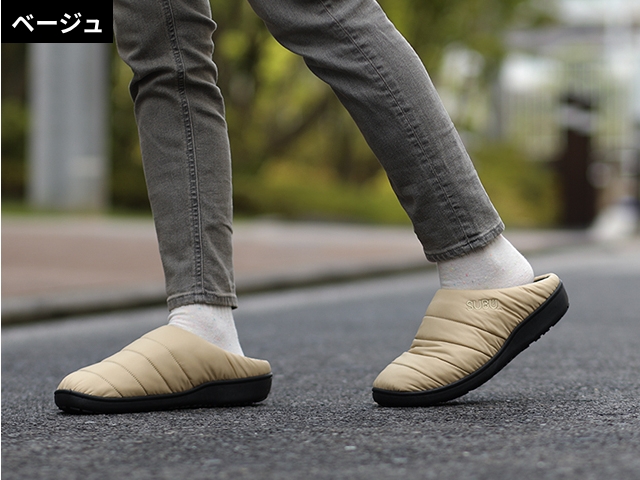 SUBU（スブ） 正規販売店 サンダル 冬 メンズ 冬用サンダル つっかけ