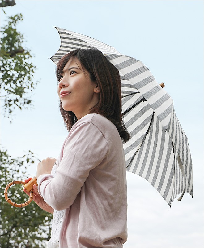 日傘 おりたたみ傘 SUR MER 日本製 シュルメール シュールメール リネン セレクトショップAQUA・アクア - 通販 - PayPayモール
