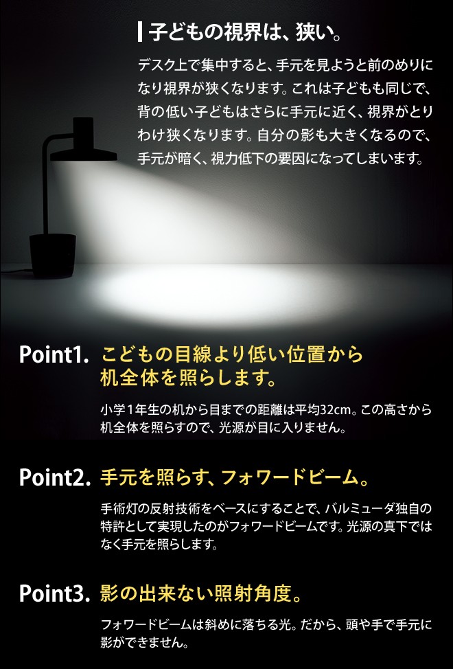 【新価格】2023年モデル バルミューダ ザ・ライト デスクライト LED 調光 学習机 入学祝い おしゃれ L03A  BALMUDA The Lightの画像