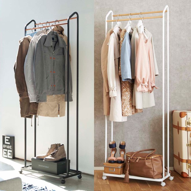 tower 山崎実業 コートハンガー コートラック ワードローブ コート掛け