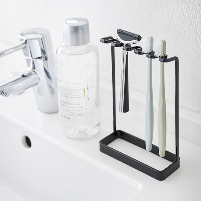 本物の tower 山崎実業 歯ブラシスタンド 歯ブラシ立て スタンド バス・洗面所用品