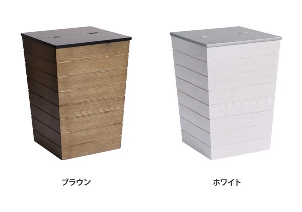 ゴミ箱 ウッドダストボックス 木製 INNOCENT Craftworks : セレクト