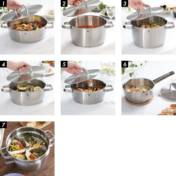 WMF（ヴェーエムエフ） 選べる豪華特典 蒸し器 アイコニック