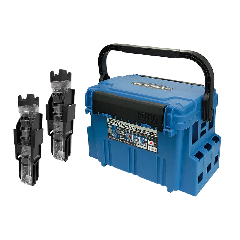 メイホウ（MEIHO） バケットマウス BM-5000 ブルー + ロッドスタンド