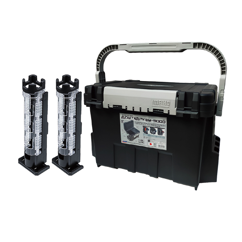 メイホウ（MEIHO） バケットマウス BM-9000 ブラック 35L 大容量