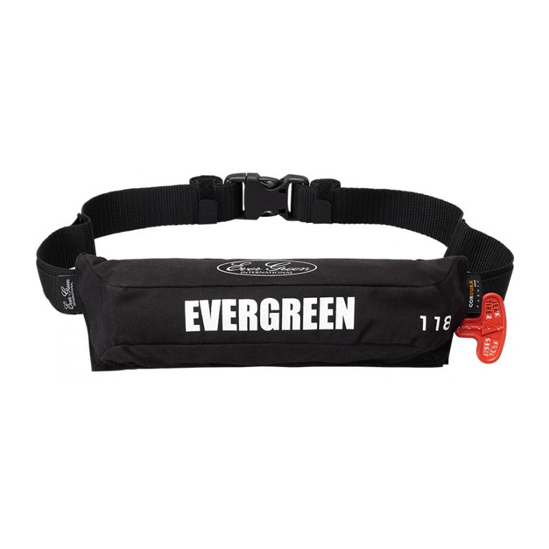 エバーグリーン 自動膨脹式ライフジャケット EG ライフベルトミニ 腰巻型  国交省認定品 タイプA...