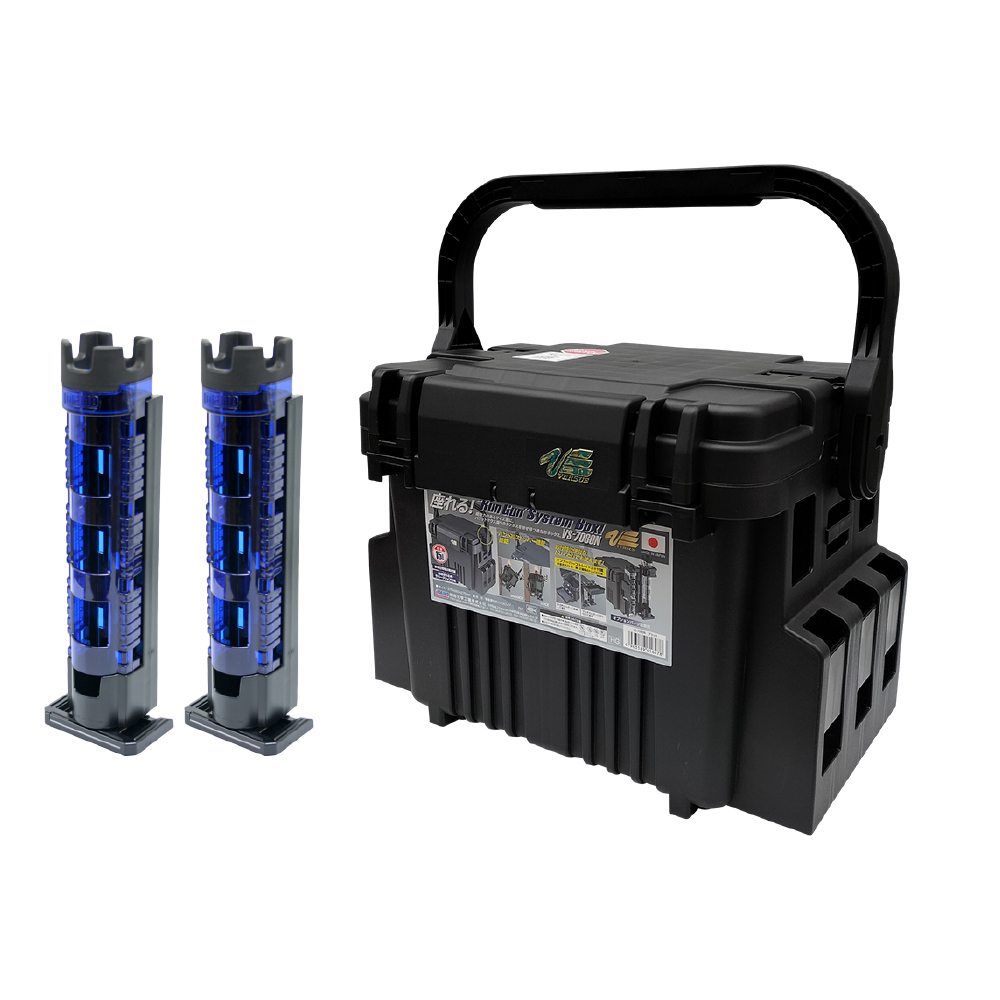 メイホウ ランガンシステムボックス VS-7080N ブラック ロッドスタンド