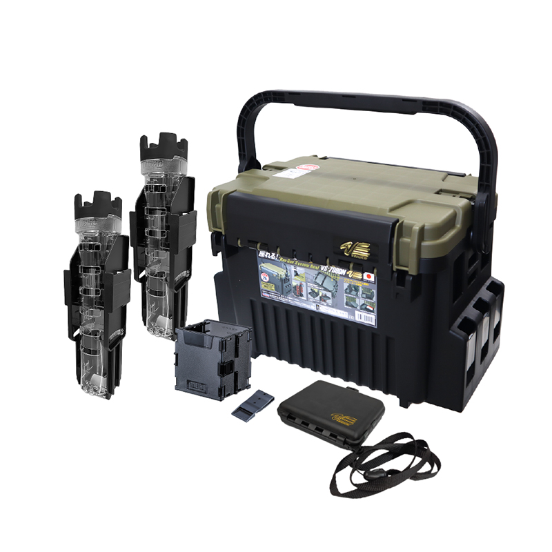 メイホウ（MEIHO） ランガンシステムボックス 釣り VS-7090N グリーン