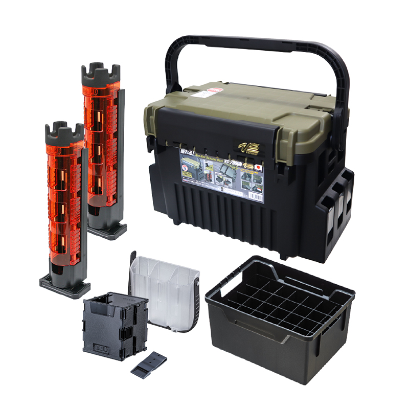 メイホウ（MEIHO） ランガンシステムボックス 釣り VS-7090N グリーン