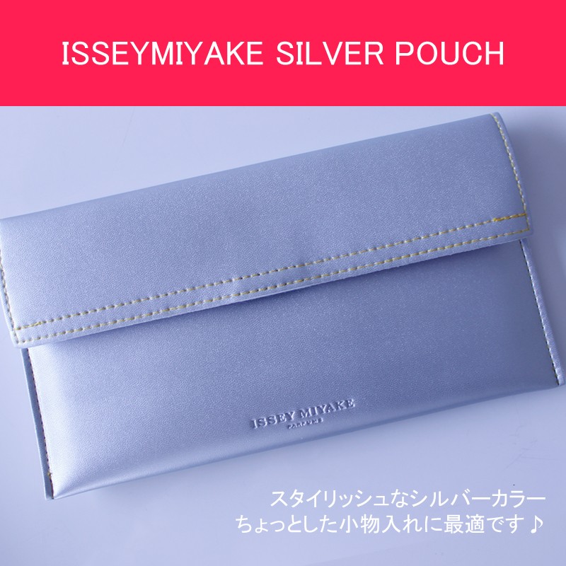 ISSEY MIYAKE ポーチ BAOBAO ISSEY MIYAKE ポーチ メタリックグリーン - メルカリ