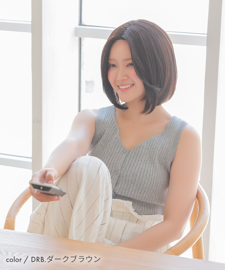 AQUADOLL 医療用ウィッグ ショート AQUADOLL 医療用ウィッグ ボブ ショート 帽子ウィッグ ウィッグ