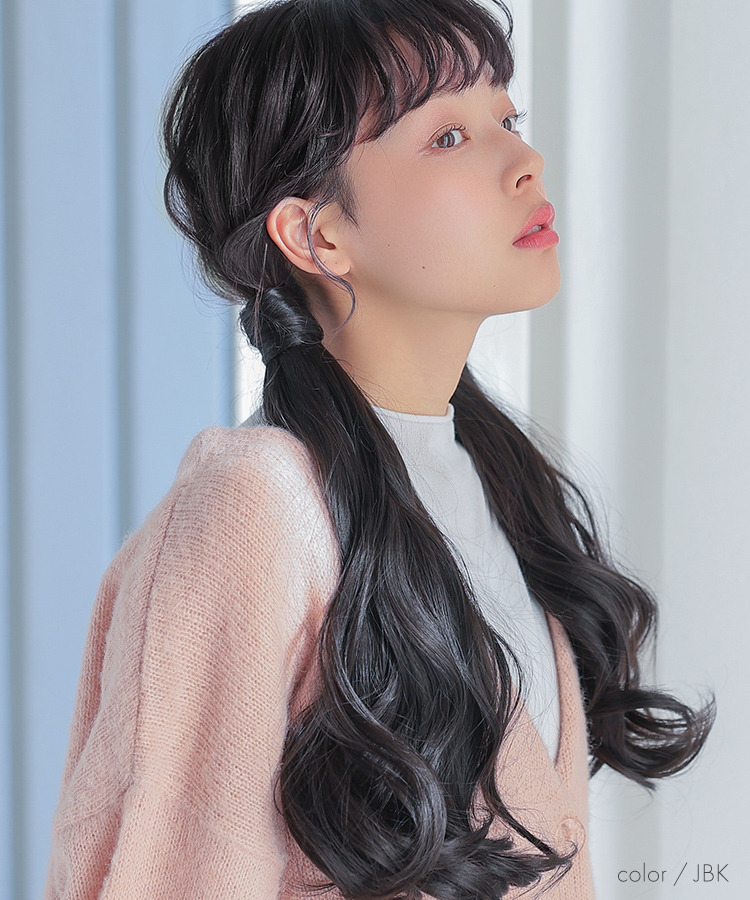 ポニーテール エクステ カール ショート ロング ウィッグ つけ毛 付け毛 結婚式 成人式 ヘアアクセサリー ヘアアレンジ 女性 コスプレ ポニーテールウィッグ | AQUADOLL | 27
