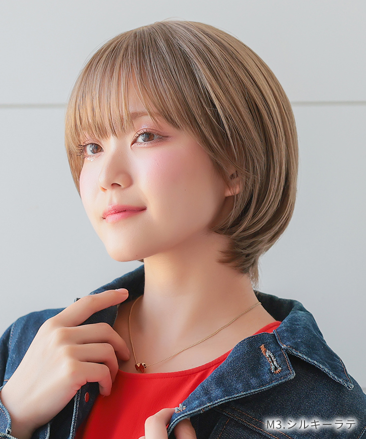 アシンメトリーショートウィッグ❤️黒髪メッシュショート✨ アシンメトリーショートウィッグ❤️黒髪メッシュショート