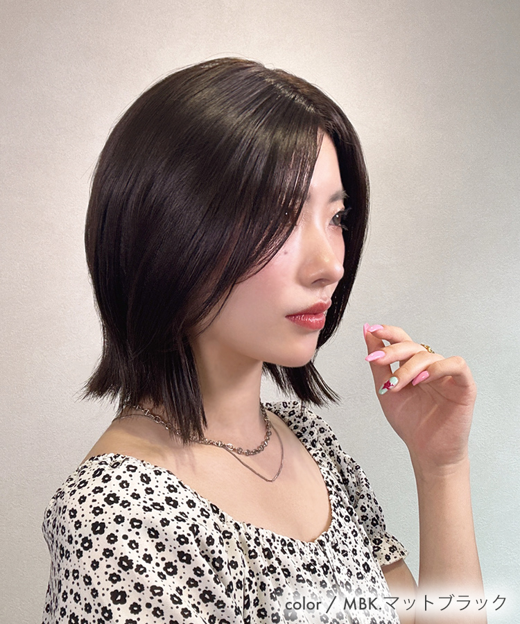 AQUADOLL 部分ウィッグ 頭頂部ウィッグ 白髪隠し つむじ 女性