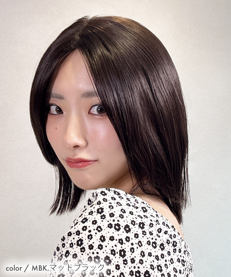 AQUADOLL 部分ウィッグ 頭頂部ウィッグ 白髪隠し つむじ 女性