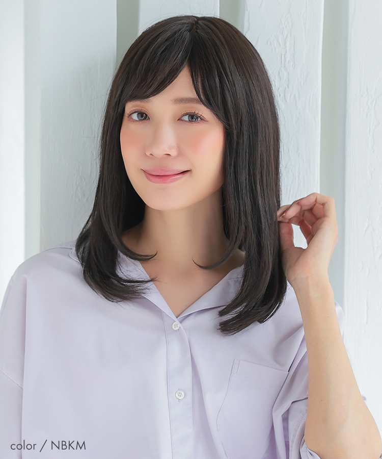 AQUADOLL VENUS 返品補償あり 医療用ウィッグ 人毛 mix ロング