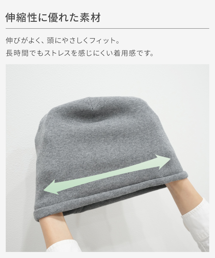 AQUADOLL（アクアドール） 医療用帽子 ケア帽子 メンズ 男性 綿100