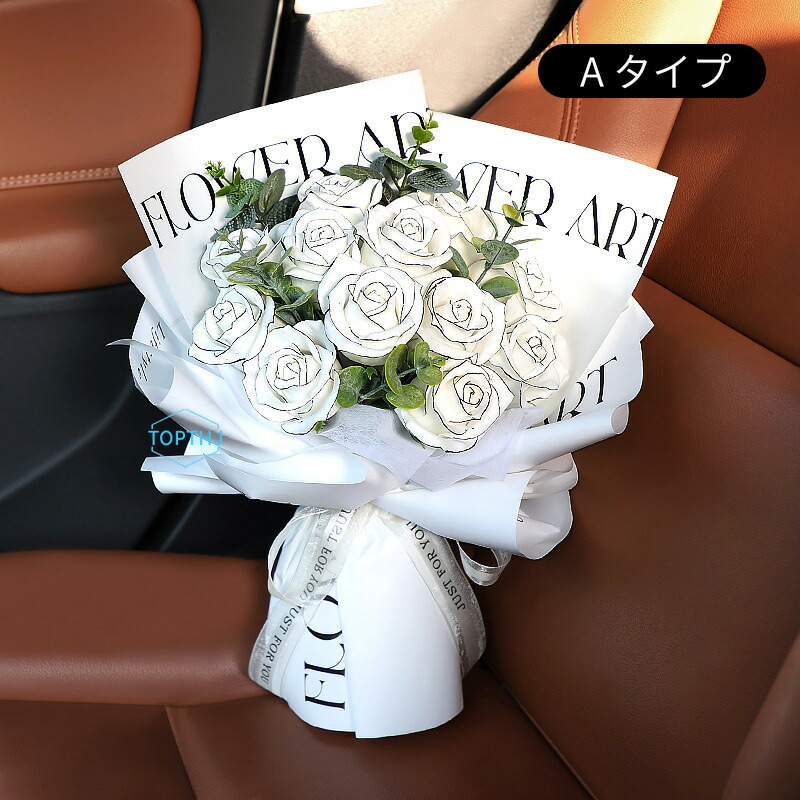 ソープフラワー 花束 成人式 ブーケ プレゼント ギフト バラ フラワー