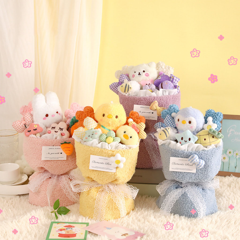 ぬいぐるみ花束 花束 花束ギフト 可愛いぬいぐるみ 枯れない花 人気