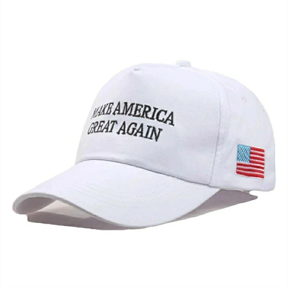 ベースボールキャップ 刺繍 Make America Great Again アメリカ国旗
