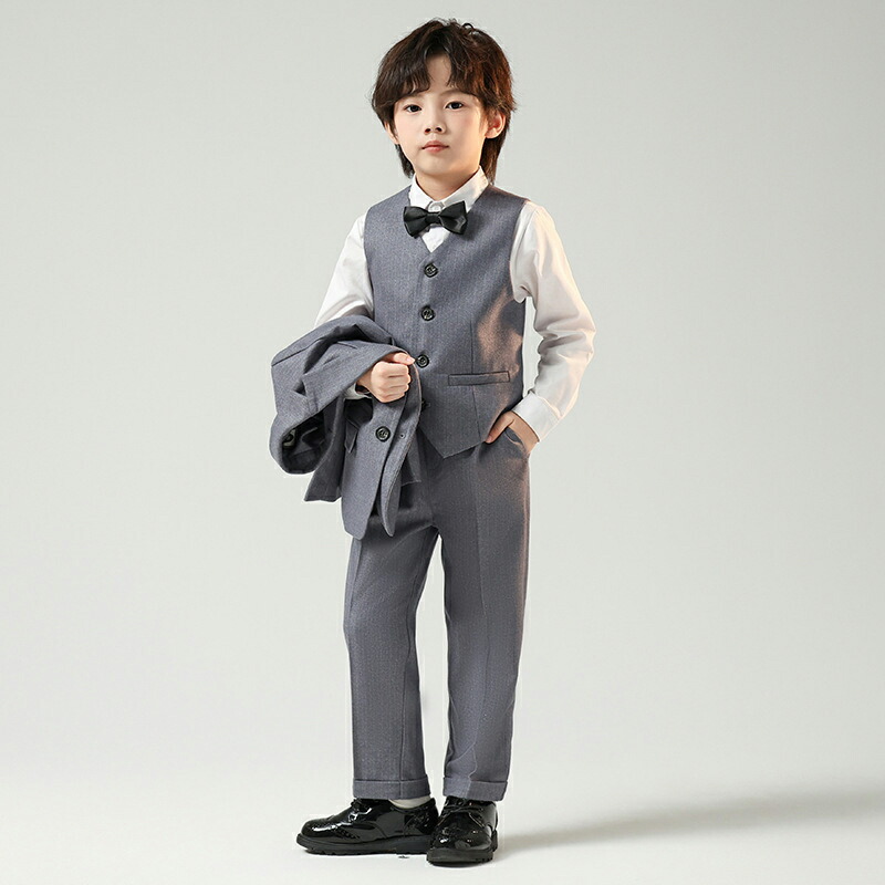 子供 スーツ 5点セット 卒業式 男の子 入学式 セットアップ 子ども