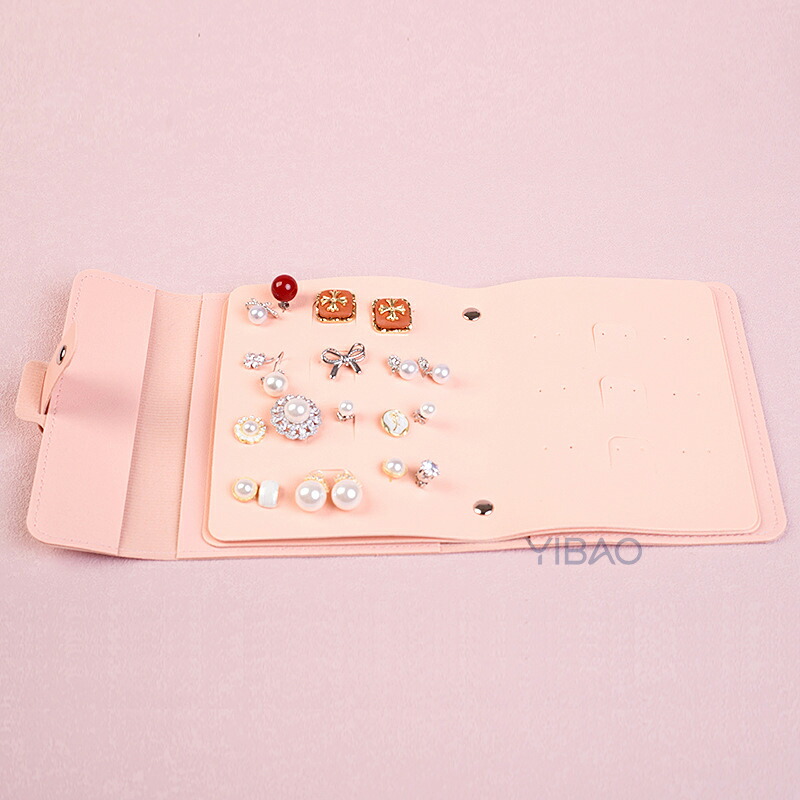 ピアスケース ピアス収納 手帳型 ピアス収納ボックス 収納カバー 専用