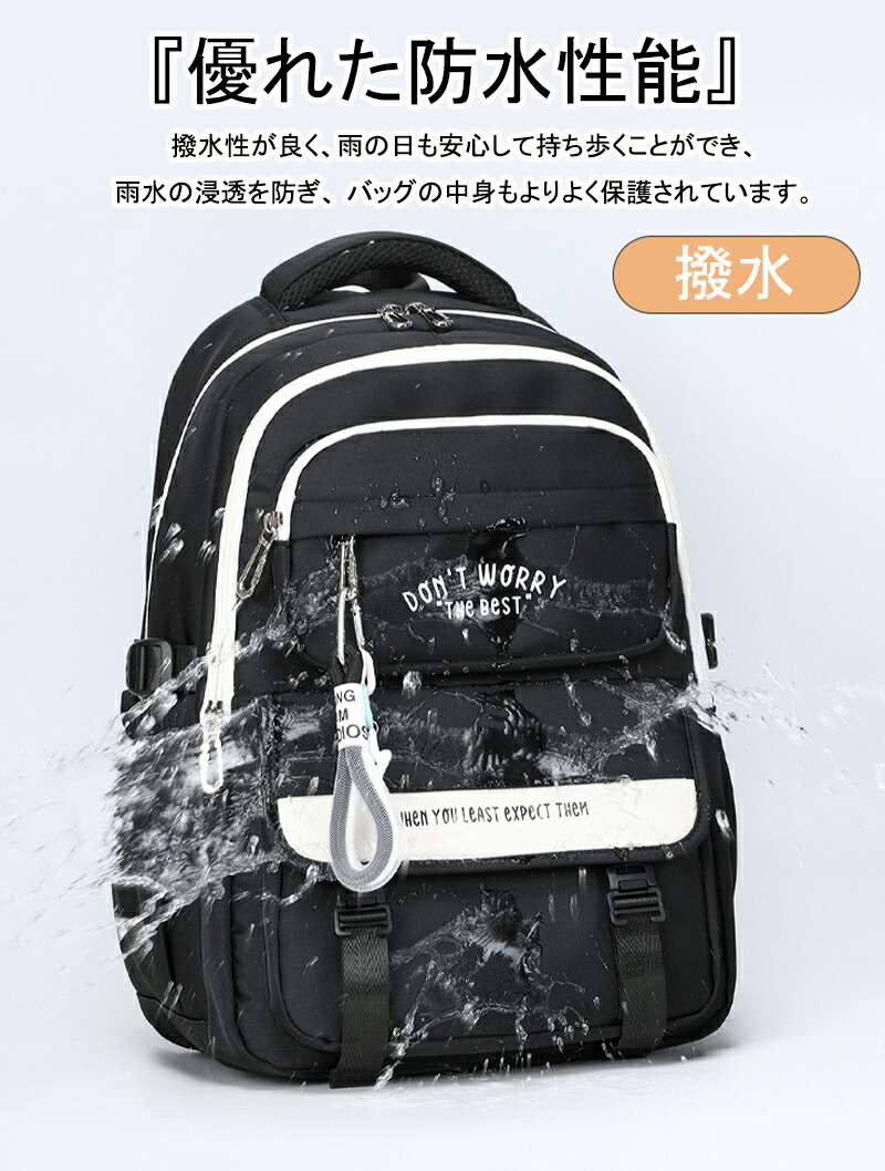 リュック レディース 大容量 軽量 軽い 防水 バックパック 撥水 35L り