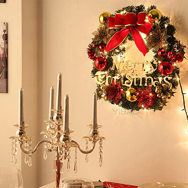 クリスマスリース クリスマス飾り クリスマス花輪 壁掛け30cm-60cm