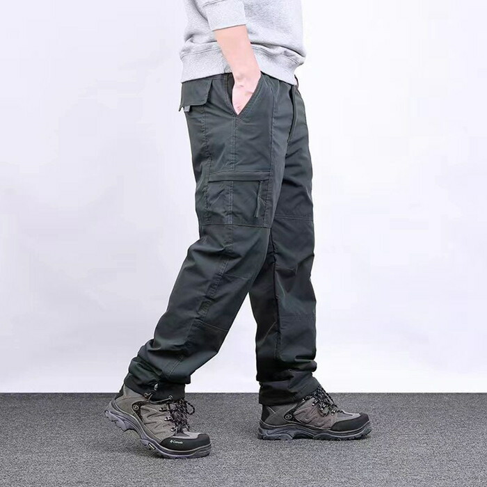 裏起毛 カーゴパンツ メンズ 冬 ズボン ボトムス 裏ボア ゆったり