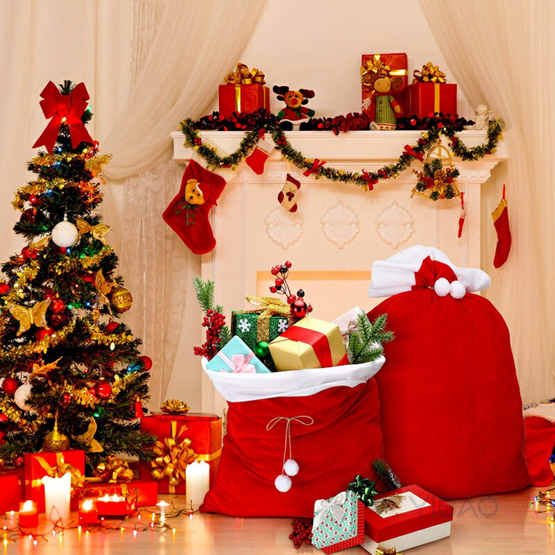 サンタさんのクリスマスプレゼント袋 クリスマス サンタ クリスマス