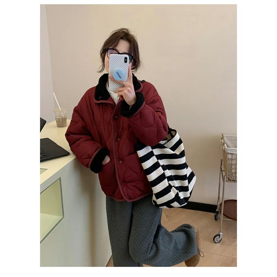 爆買い ボア ブルゾン レディース もこもこ リバーシブル 2way