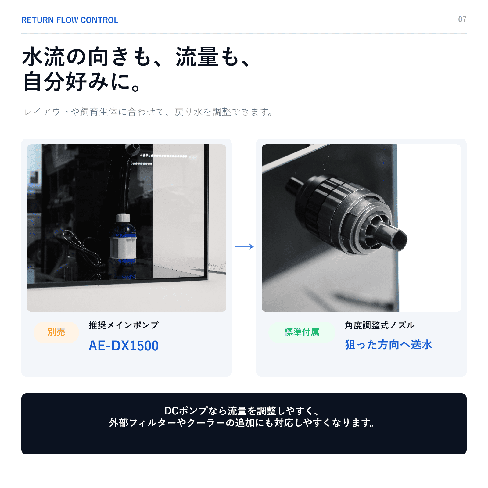 【全国配送OK】ネプチューンキューブ T45 幅45×奥行40×高さ37cm 3層式背面ろ過ガラス水槽 ブラックシリコン |  | 08