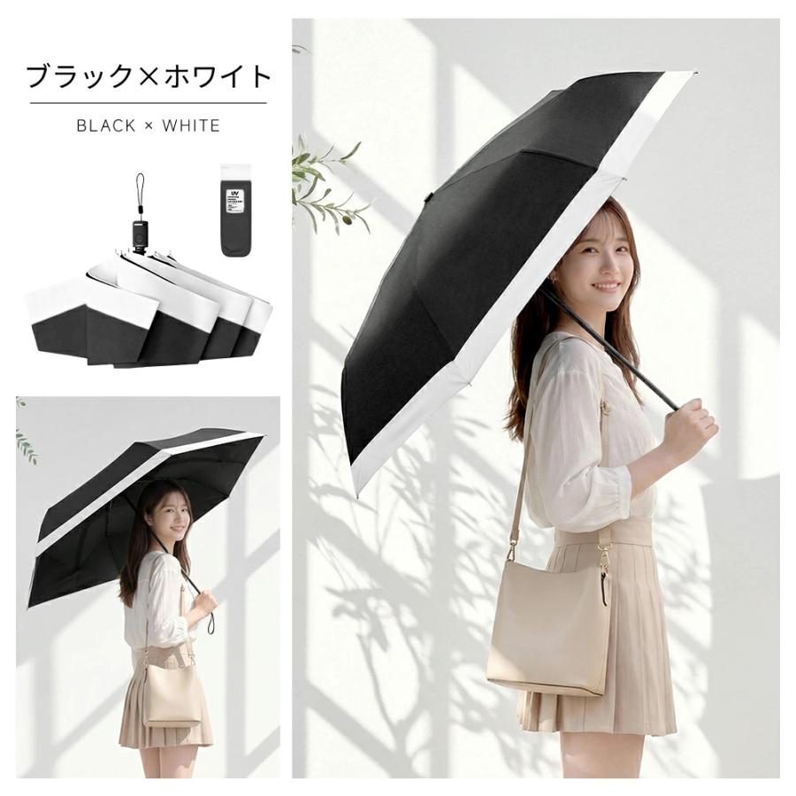 皮膚科医師監修／ 日傘 晴雨兼用 折りたたみ 完全遮光 3秒たためる傘