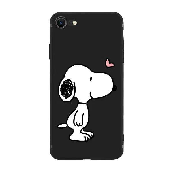 送料無料 スヌーピー Snoopy iphone15 スマホケース 携帯ケース 全機種対応 ソフト シリコン 全面保護 耐衝撃 スマホカバー 13mini ケース｜arakawastore｜15