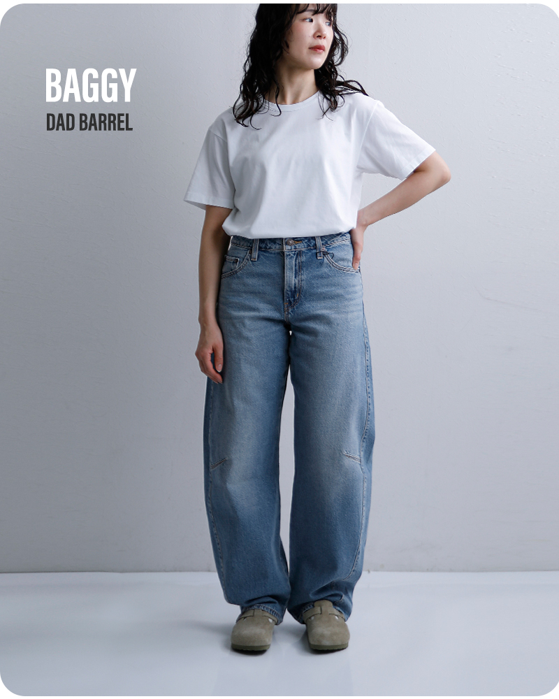 Levi's（リーバイス） Levi's バギー ダッドバレル デニムパンツ BAGGY