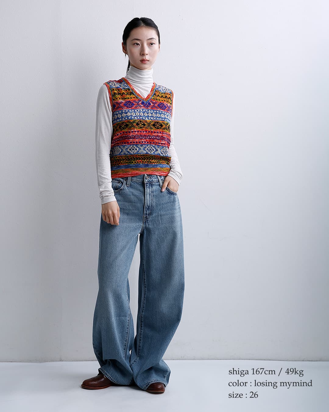 Levi’s デニムパンツ Levi's（リーバイス） Levi's デニム ワイドパンツ CINCH WIDE LEG
