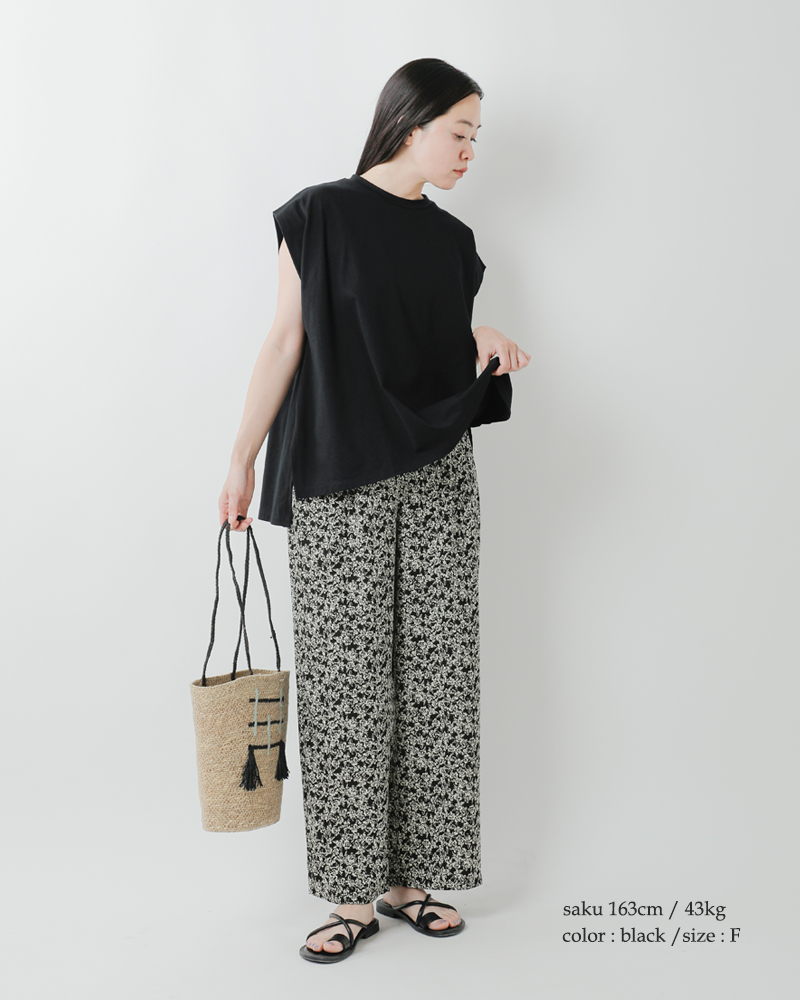 NOMBRE IMPAIR 【30%OFF】ノンブルアンペール grayscale flower