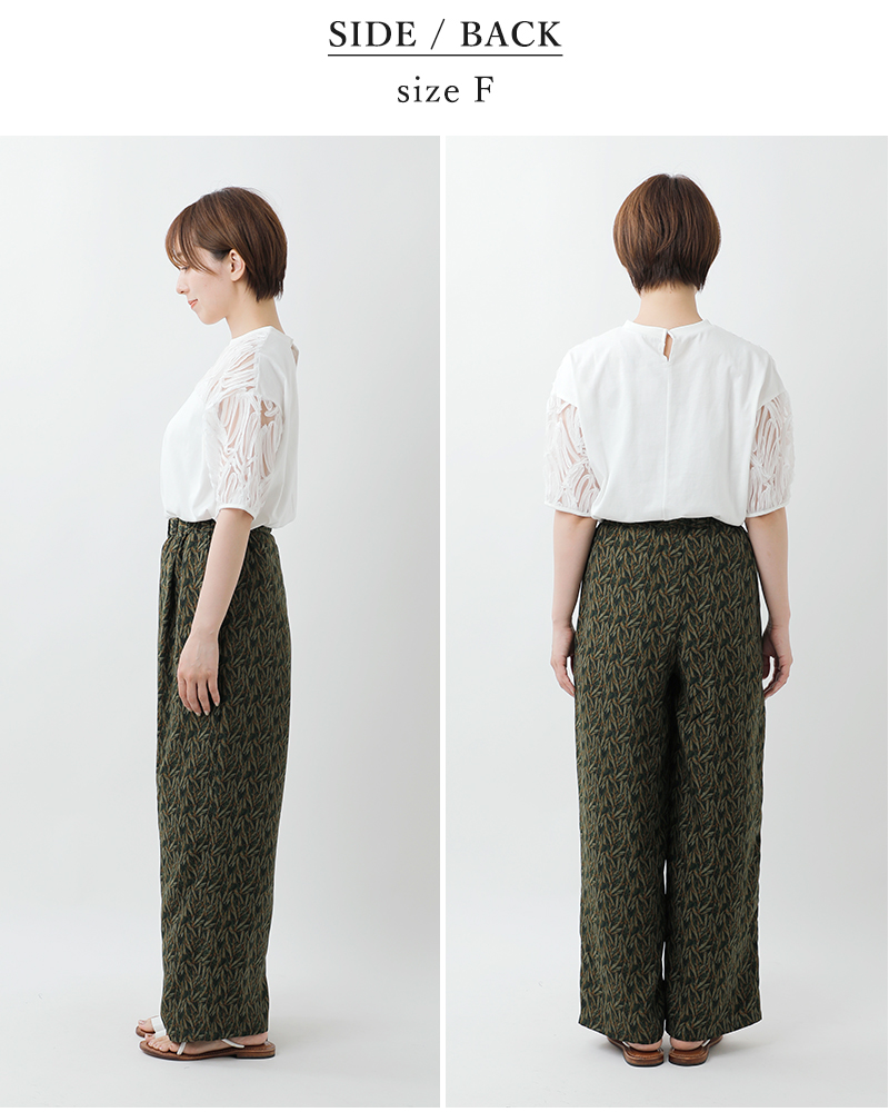 NOMBRE IMPAIR 【30%OFF】ノンブルアンペール リーフプリント