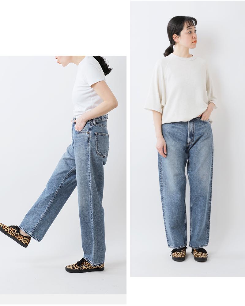 orSlow オアスロウ or slow 101ダッド フィット デニム パンツ