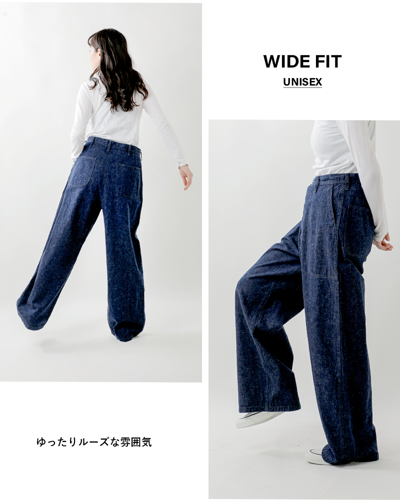 orSlow（オアスロウ） ワイド フィット USネイビー デニム