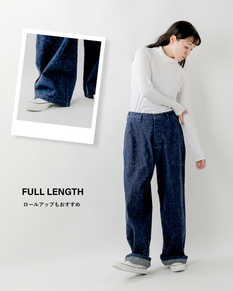 オアスロウ 40s US NAVY デニムネイビーパーカー 日本製 ユニセックス オアスロウ 40s US NAVY デニムネイビーパーカー 日本製 ユニセックス